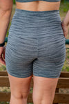 High Waist Mid Shorts - Horizon - RunFaster