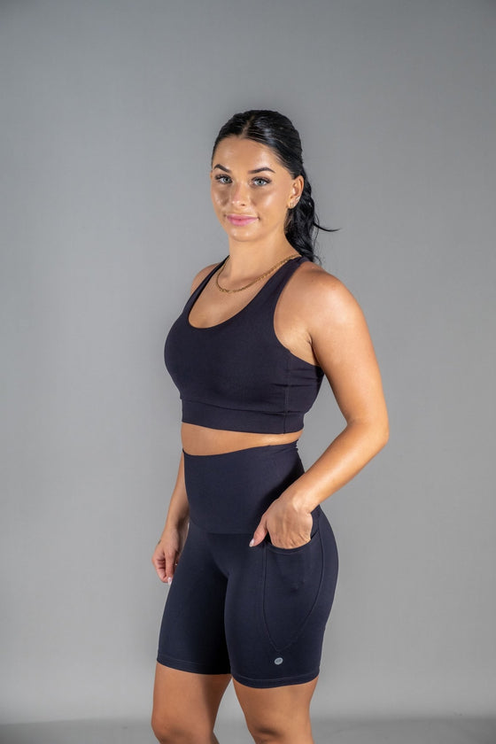 Matrix Sports Bra - Black - RunFaster