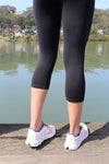 Mid Waist 3/4 - Black - RunFaster