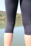 Mid Waist 5/8 - Black - RunFaster